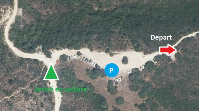 Sentier des douanier - départ de Fornali